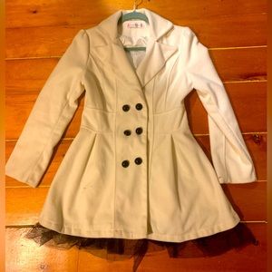 Bundle Deal—  White P-Coat & Black Fleece P-Coat-